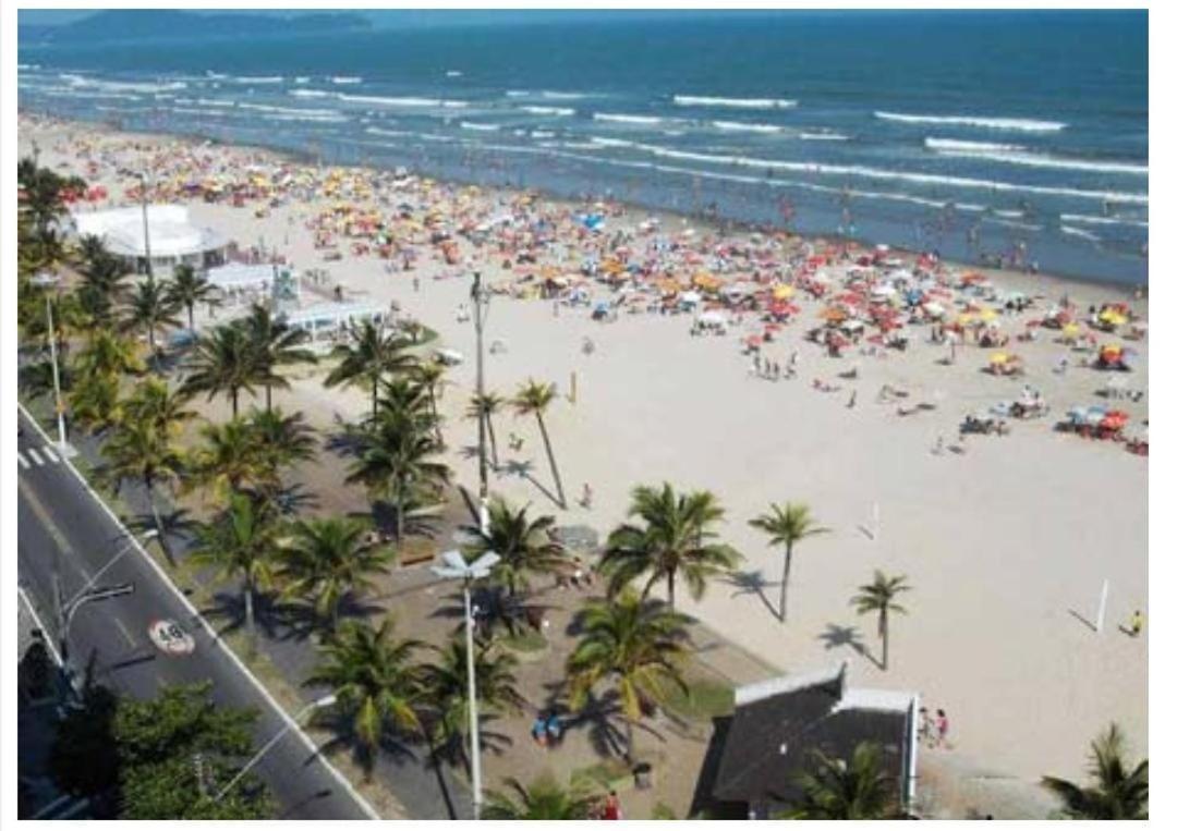 Ap Vila Caicara Praia Grande  Extérieur photo
